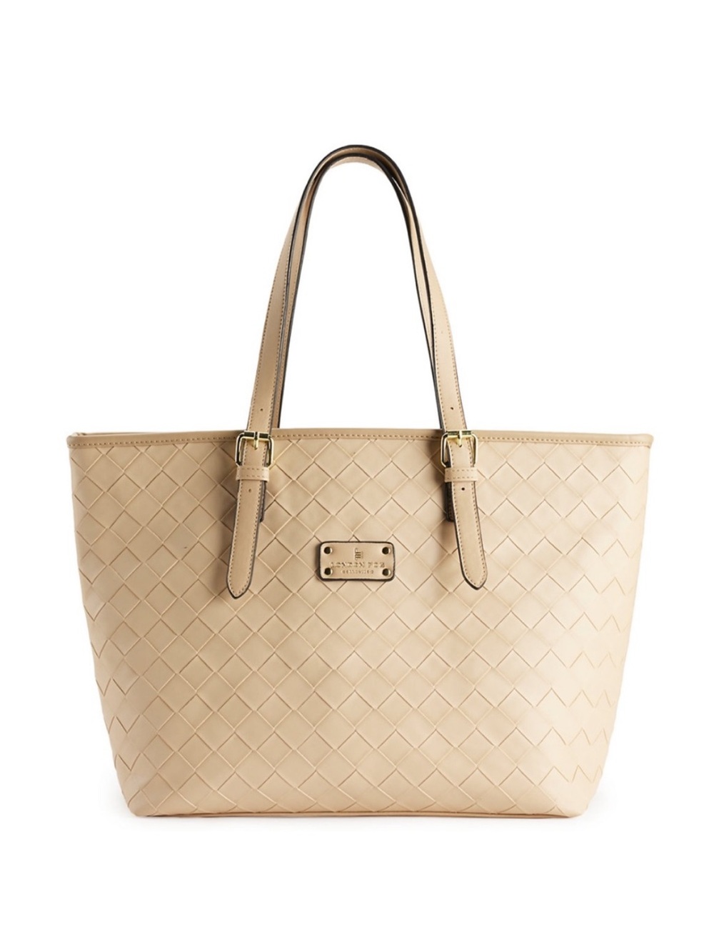 London Fog Kylar Woven Tote Bag